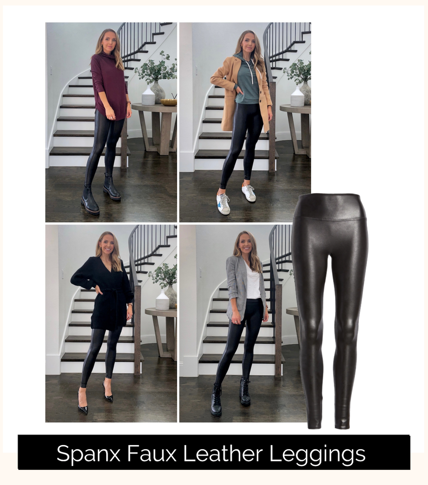 spanx leather leggings