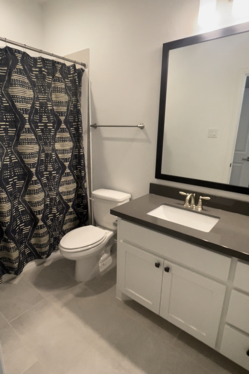 bathroom before