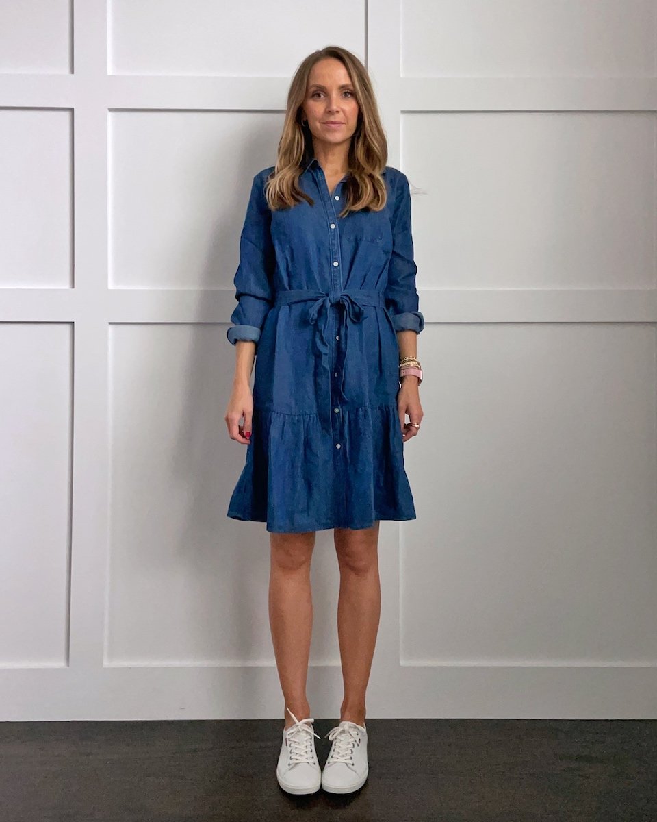 denim dress