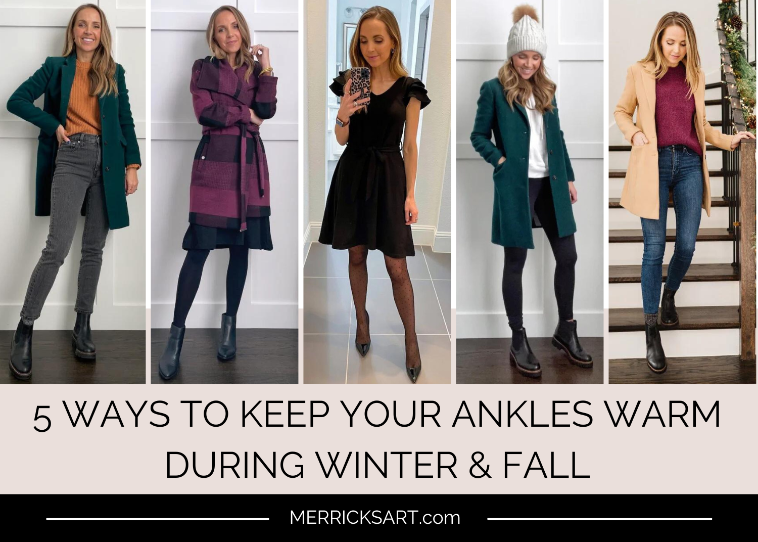 5 ways to keep your ankles warm