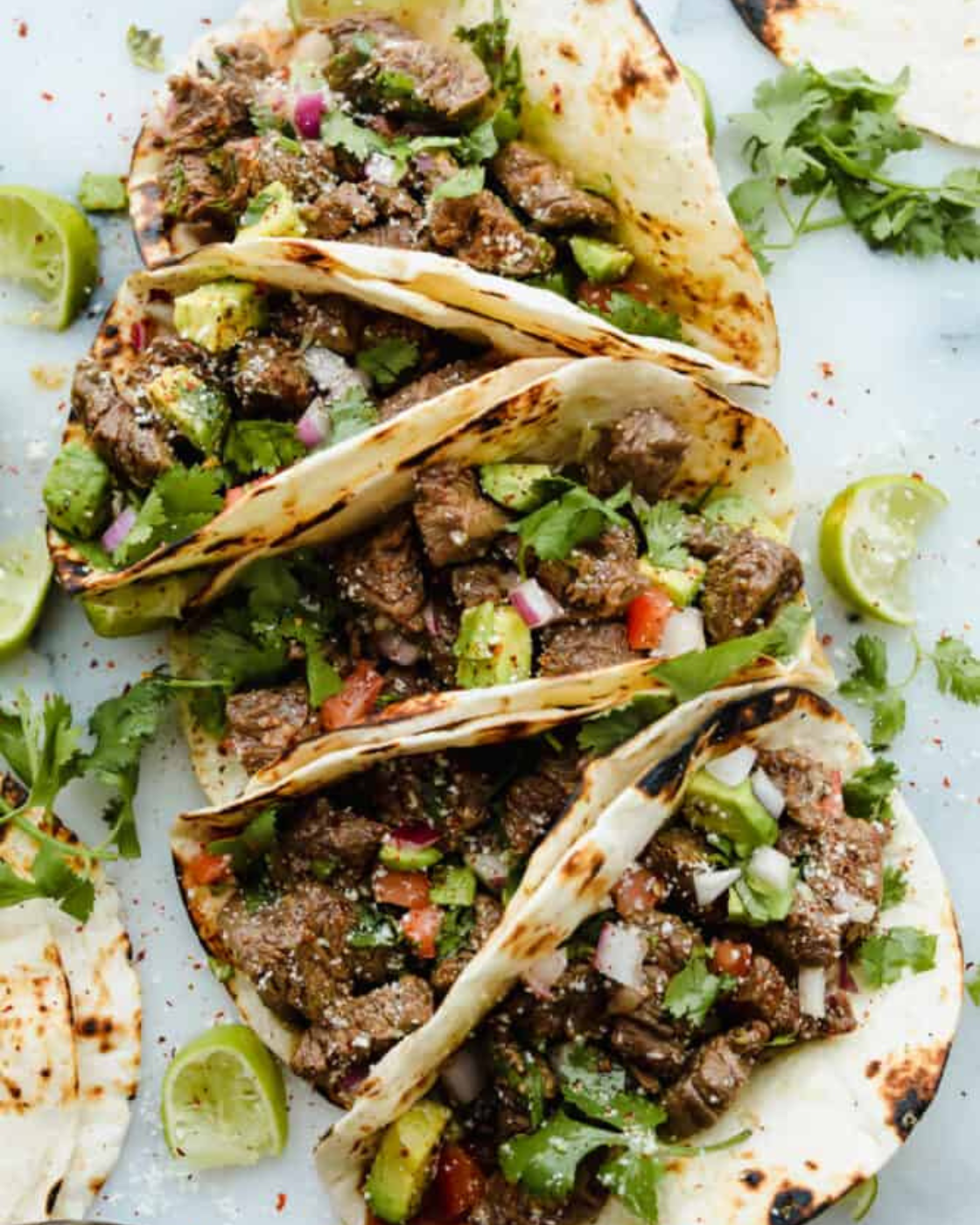 steak tacos