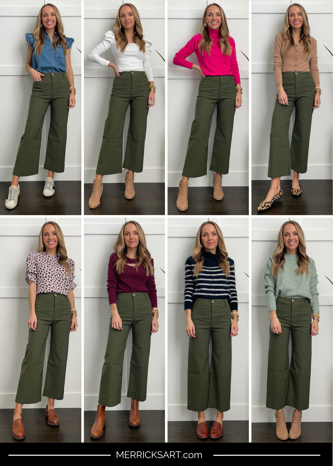 Styling olive green
