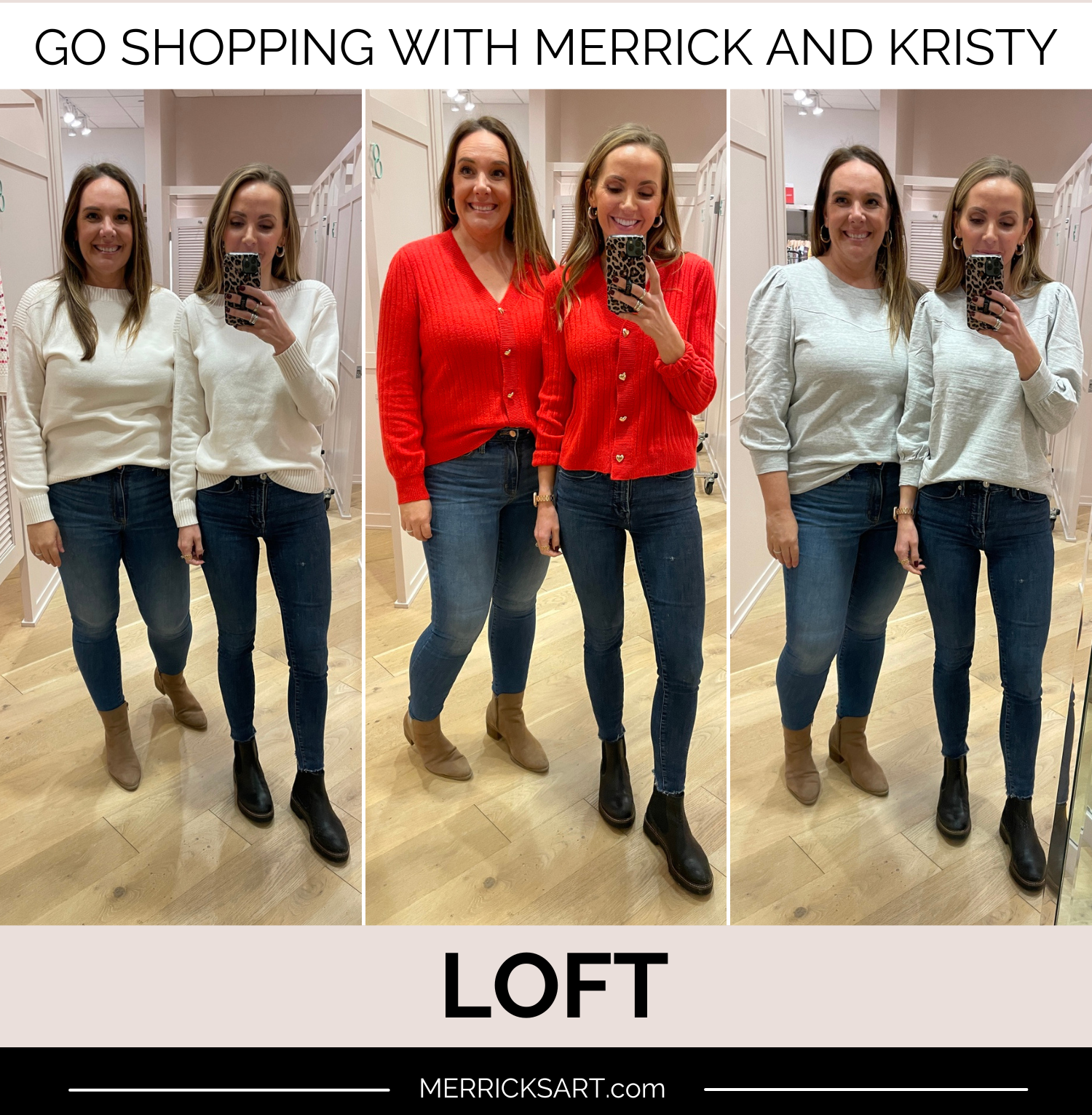 shopping with Merrick and Kristy Loft