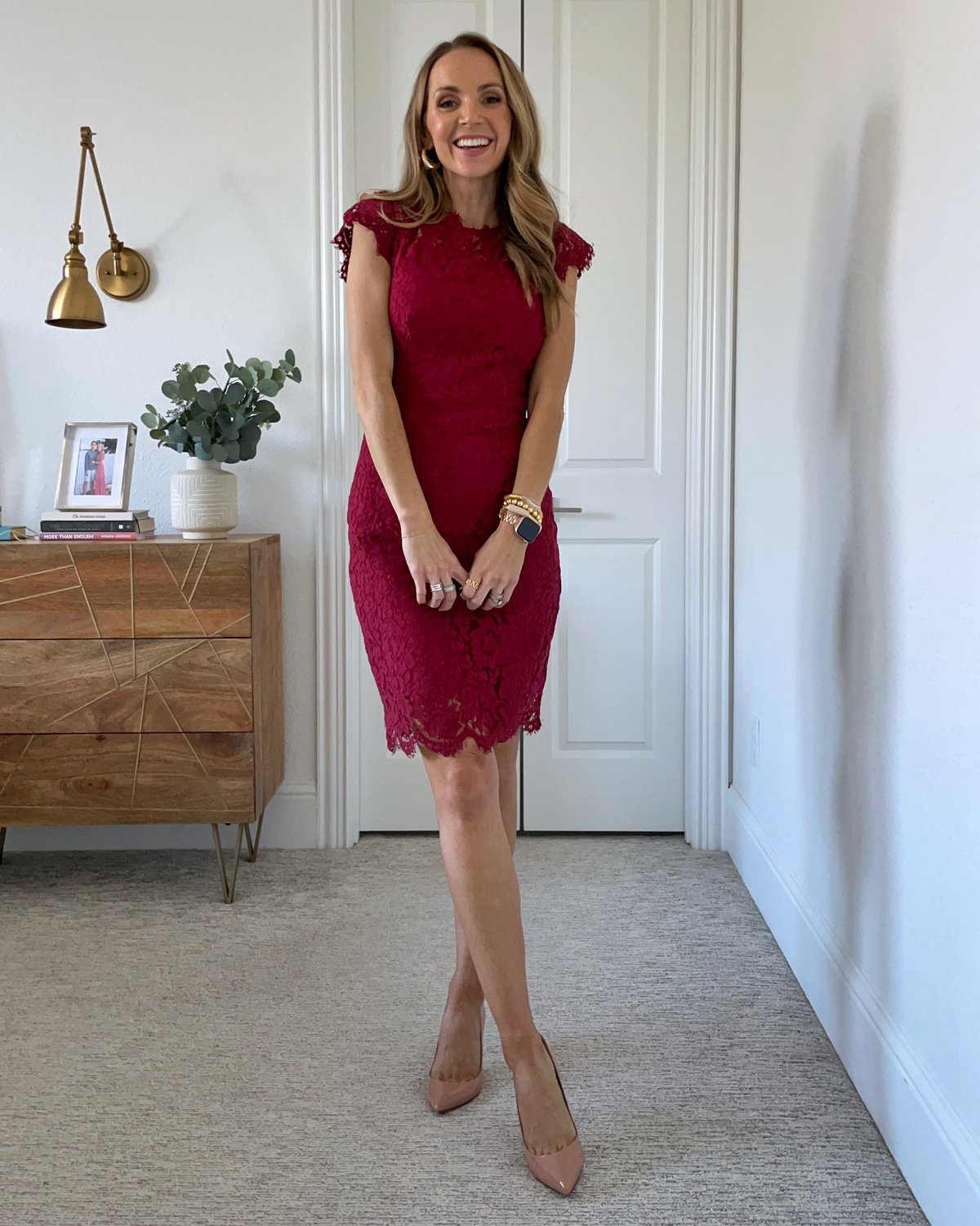 Valentine's Day Red Dress