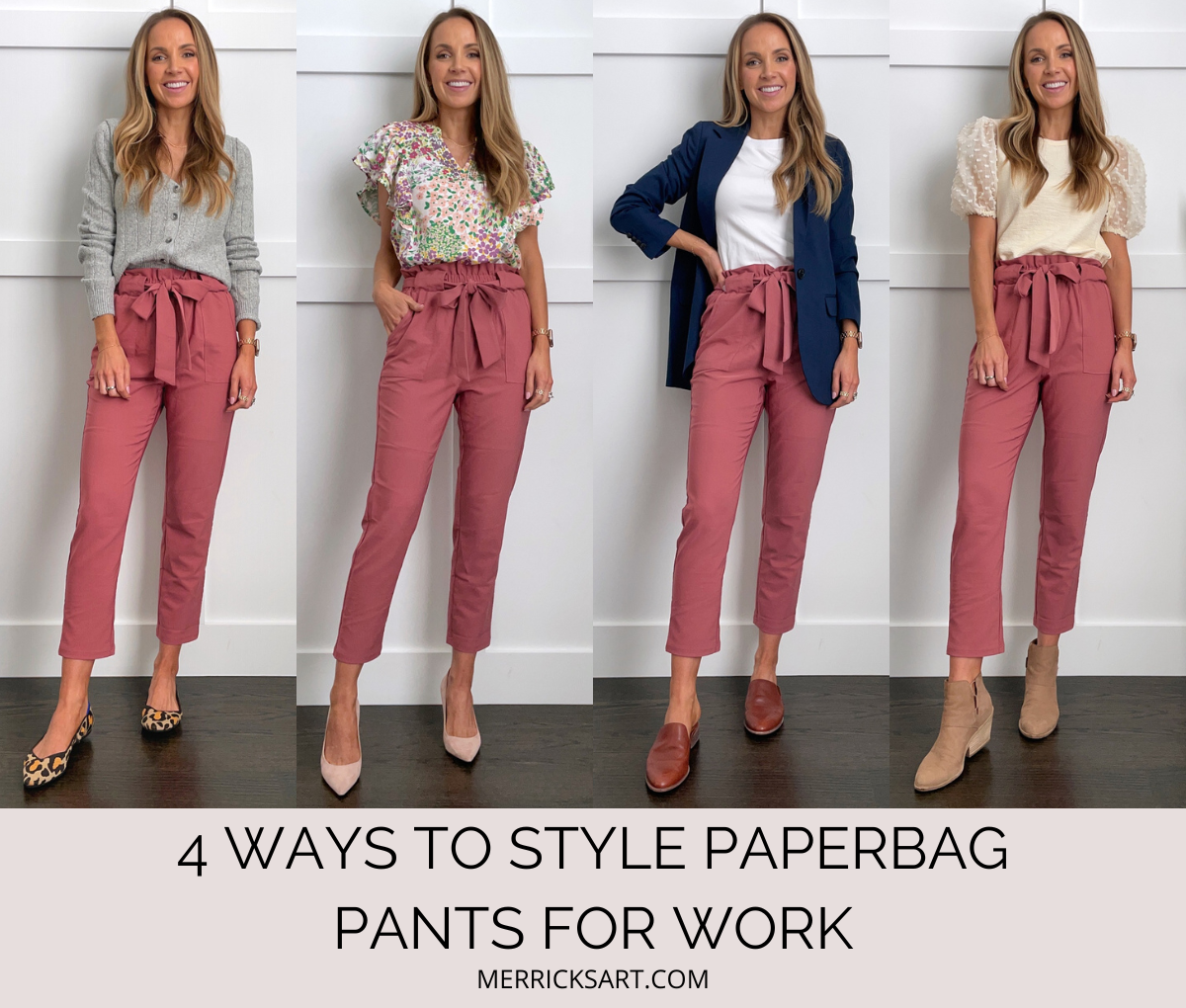 paperbag pants for work
