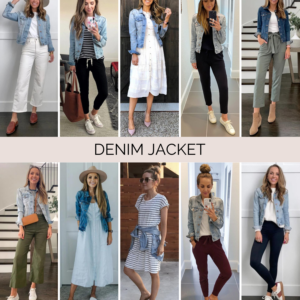 denim jacket closet staple