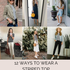 12 ways to wear a striped top