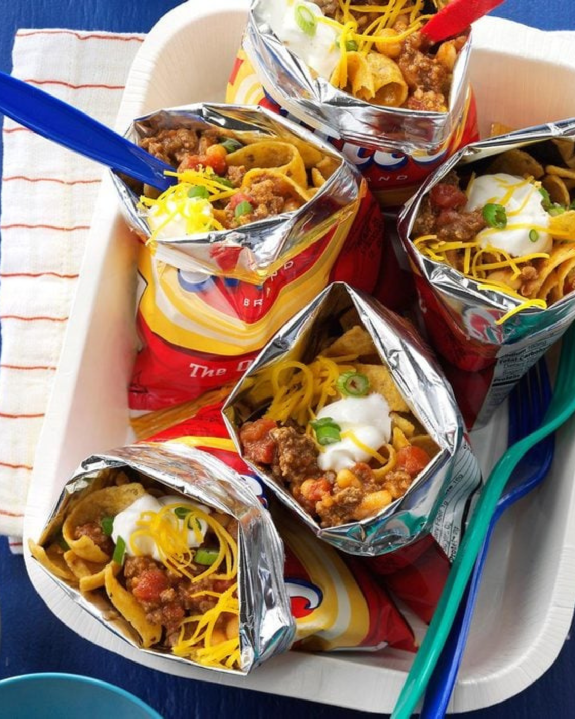 walking tacos