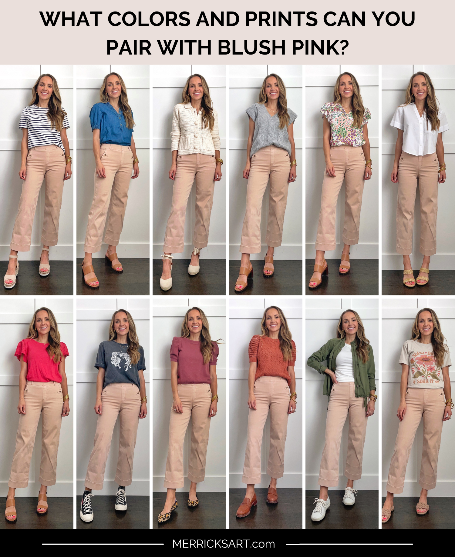 What to Wear With Blush Pink