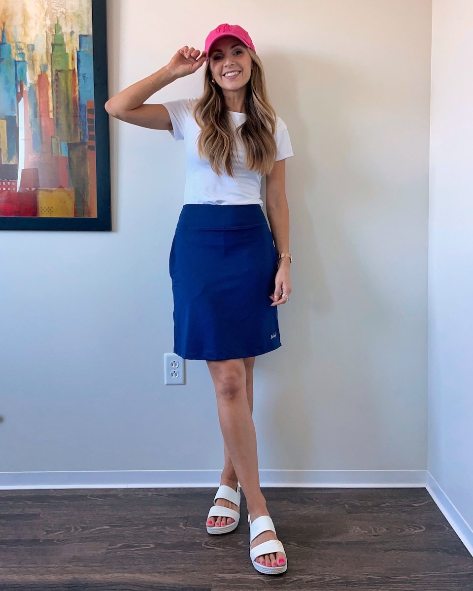 amazon skort with tee