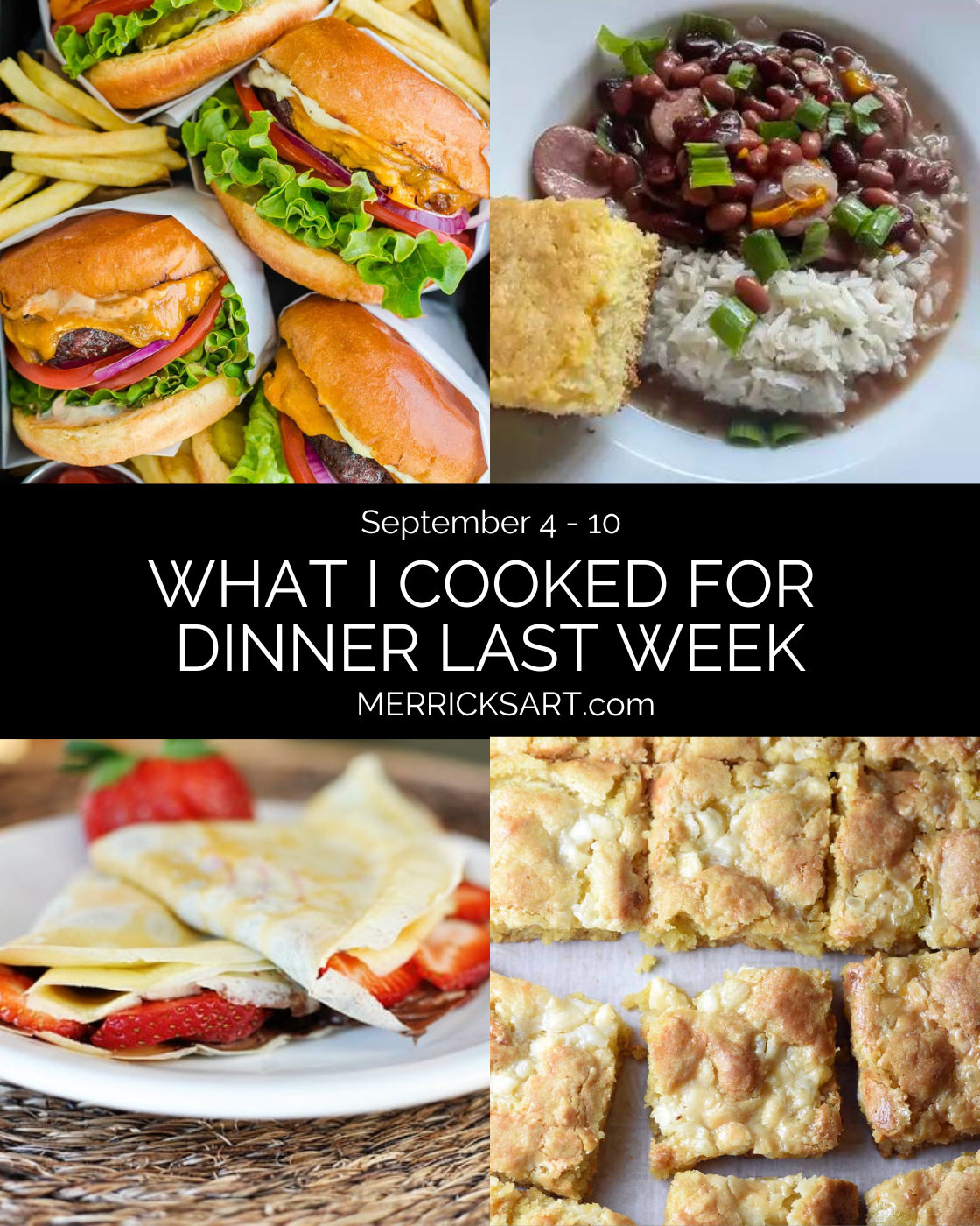 Weekly Menu September 4-10