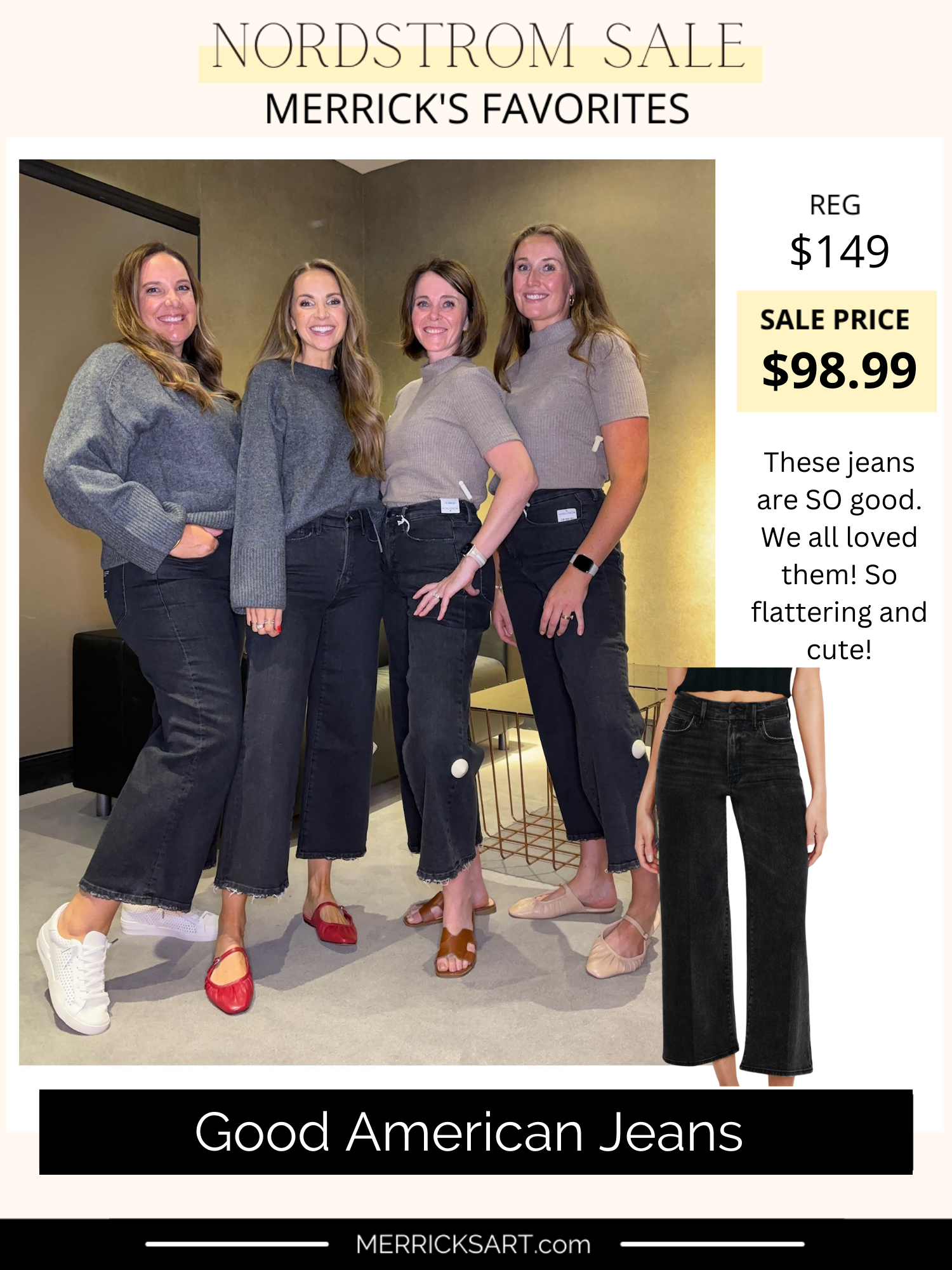 Merrick's Nordstrom Sale Favorites: Good American Jeans