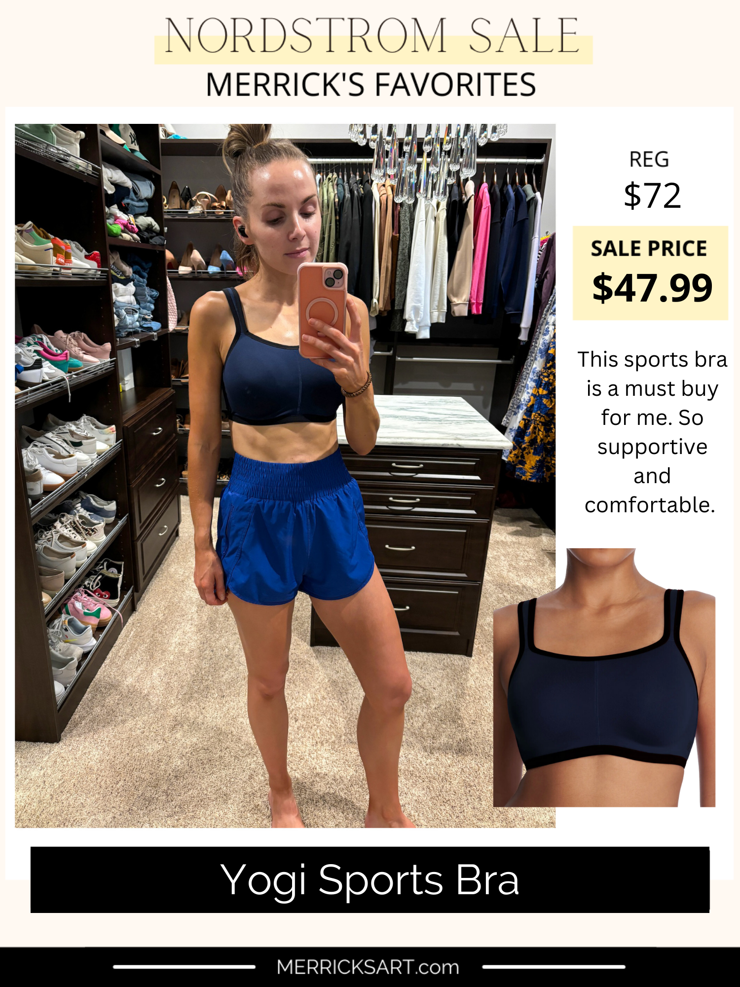 Merrick's Nordstrom Sale Favorites: Yogi Sports Bra