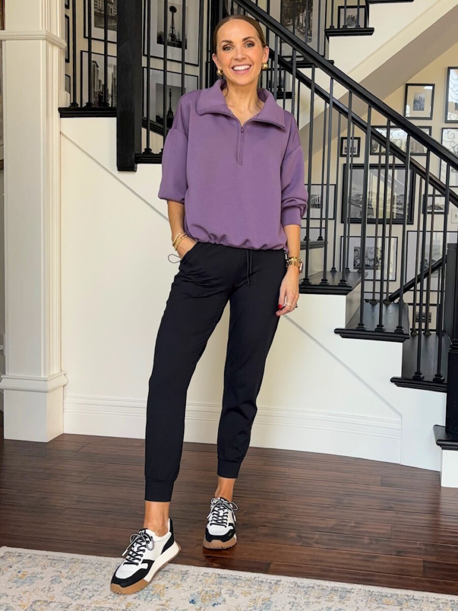 Nordstrom Black Friday - Zella pullover, zella live in joggers, sam edelman sneakers