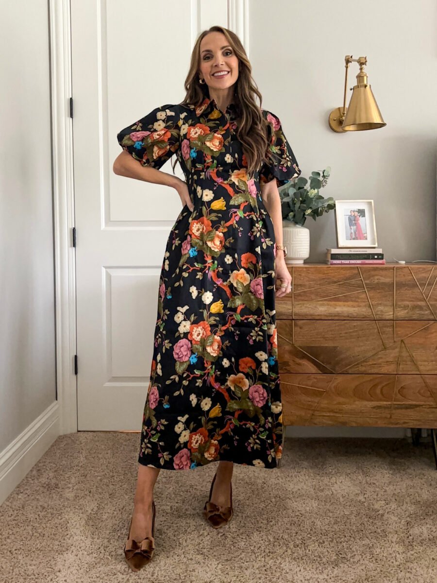 tuckernuck floral thanksgiving dress