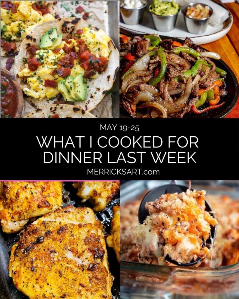 Weekly Menu May 19-25